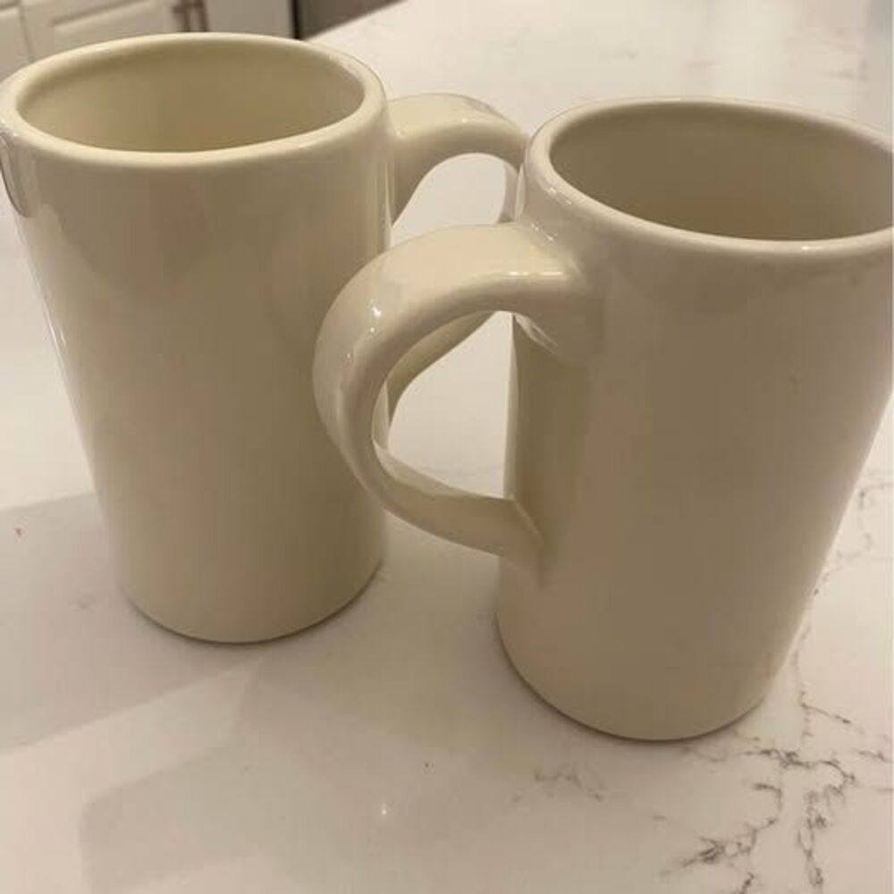 Pottery Barn Studio x Barbara Eigen Tall Mugs $12 Stamford
